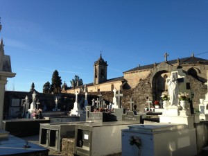 Graveyard next to Mosterio de la Magdalena