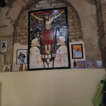 Inside San Anton hospital de peregrinos